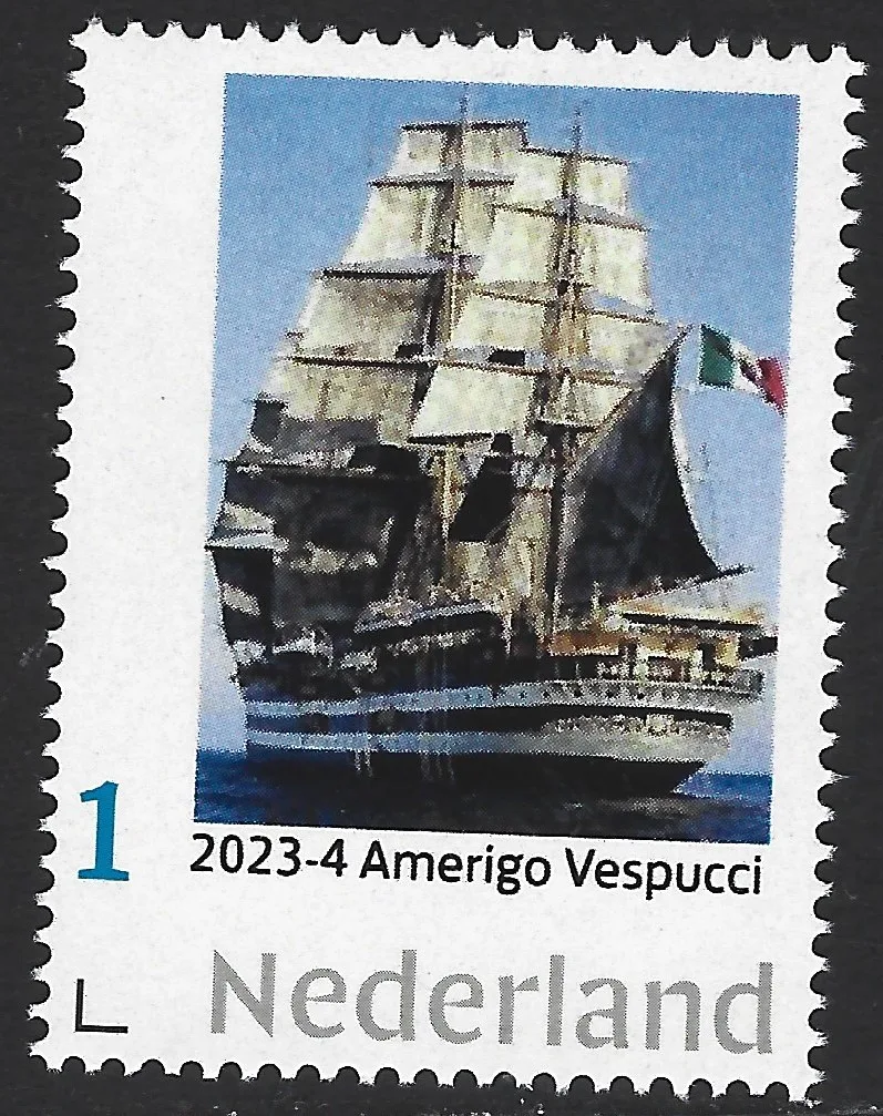 Pays-Bas 2023-4 Schip ship Amerigo Vespucci navire à voiles neuf/NSC