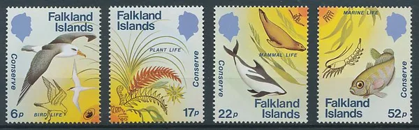 415-418 Falkland 1984 Nature Conservation MNH