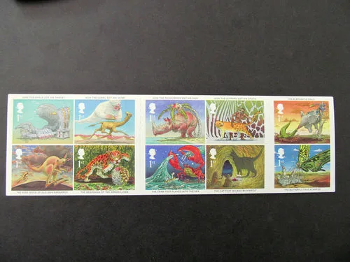 Gr.Britain 2002 Kipling dieren postfris.mnh