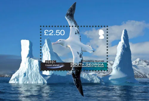 SOUTH GEORGIA ANTARCTICA 2011 BBC FROZEN PLANETS BLOCK/MS MNH