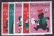Netherlands 894-898 Child Relief stamps, nursery rhymes 1967 MNH