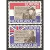 1207-1208 Europa-Cept - King Wilhelmina/Winston Churchill 1980 used