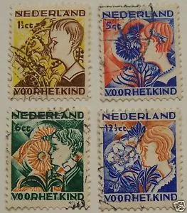 248-251 Children's stamps 1932 used