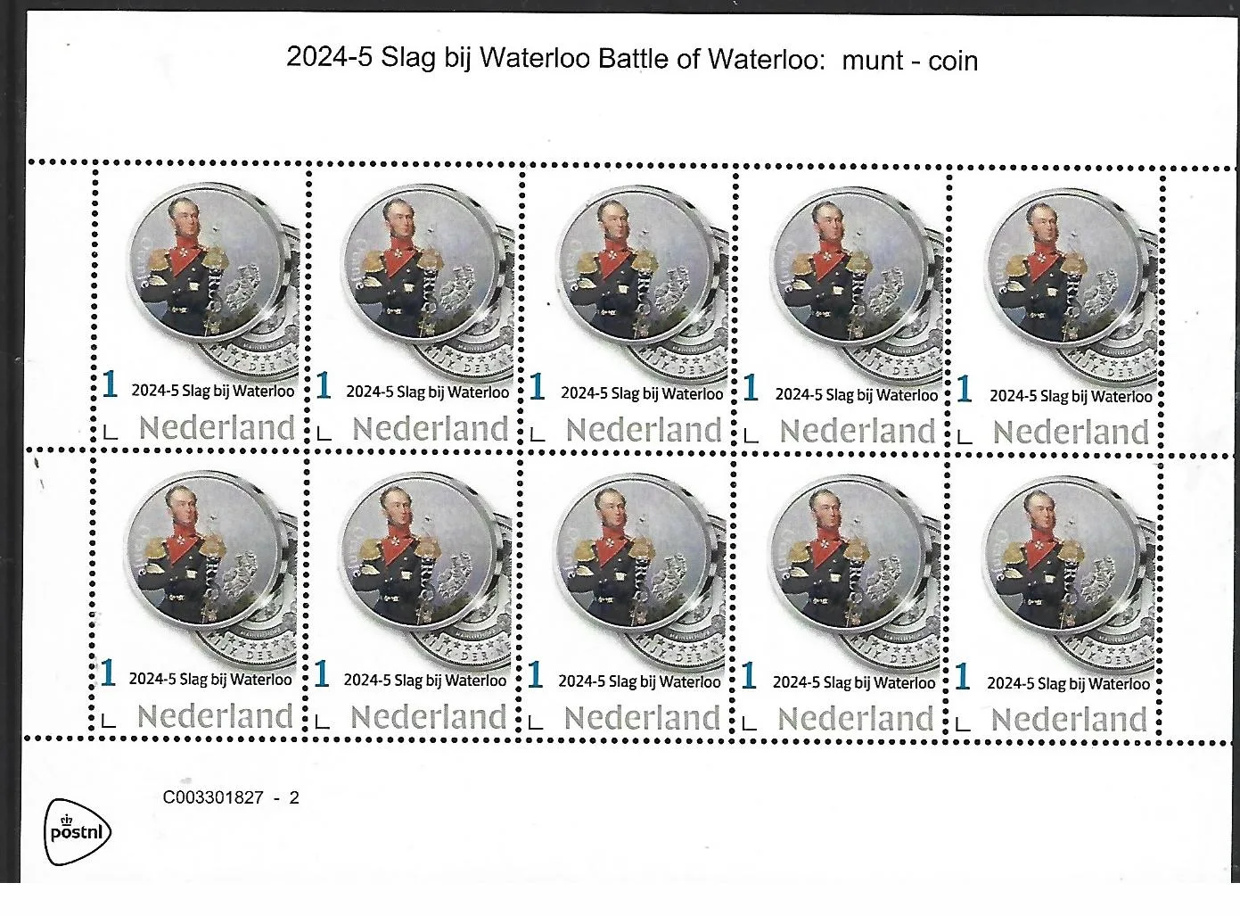 Pays-Bas 2023-5 Bataille de Waterloo neuf/sans charnière