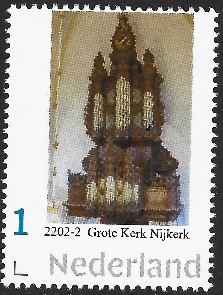 Niederlande 2022-2 Orgel: Grote Kerk Nijkerk postfrisch/mnh