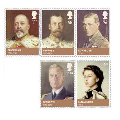 Great Britain 2012 House of Windsor serie/set postfris/mnh