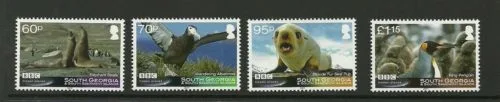 SOUTH GEORGIA ANTARCTICA 2011 BBC FROZEN PLANETS SERIES MNH