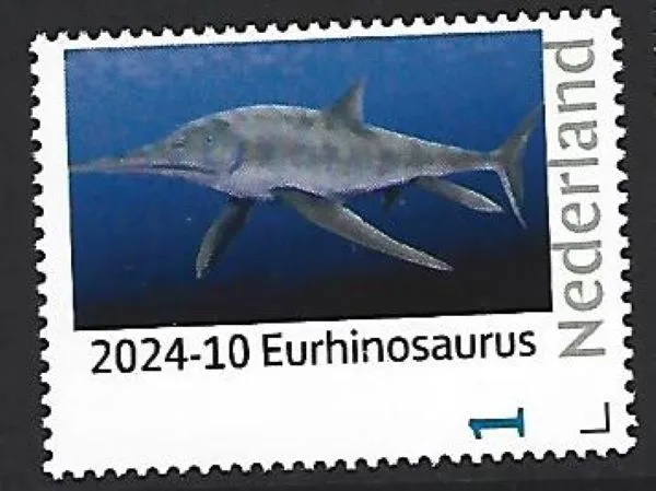 2024-10 Prehistorie Prehistory: Eurhinosaurs postfris/mnh