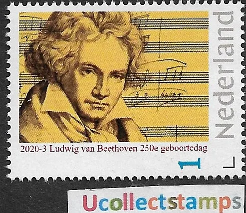 Niederlande 2020-3 Ludwig Van Beethoven postfrisch