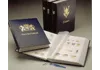 DAVO STOCKBOEK WIT MET OPDRUK (gewenste landsnaam opgeven) 23 pagina's