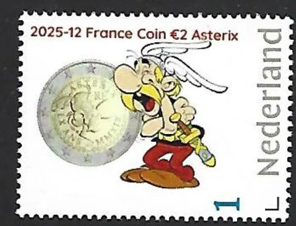 Netherlands 2025-12 Mint Coin Asterix MNH