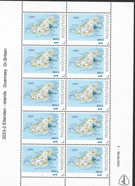Netherlands 2023-2 Island: Guernsey Gr.Britain sheetlet MNH