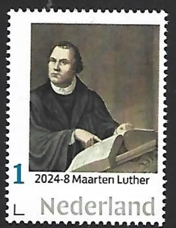 Netherlands 2024-8 Maarten Luther Reformation unmounted MNH