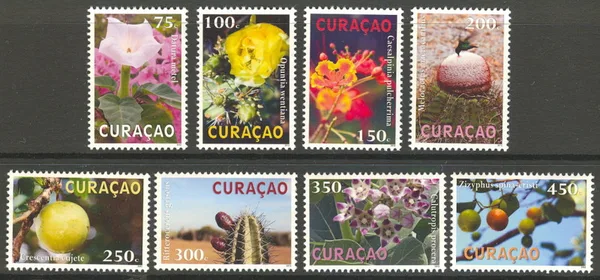 Curacao 86-93 FLORA bloemen planten flowers plants 2012 postfris/mnh