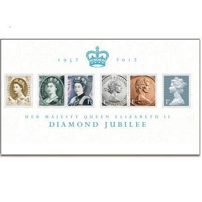 Großbritannien 2012 Diamond Jubilee Königin Elisabeth Block/ms postfrisch/mnh