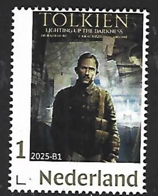 Netherlands 2025-B1 JRR Tolkien Light up the Darkness MNH