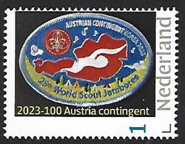Pays-Bas 2023-100- Jamboree du Scoutisme SeaManGeum Autriche neuf/mnh