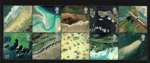 Großbritannien 2002 Landschaften - Coastlines postfrisch/mnh