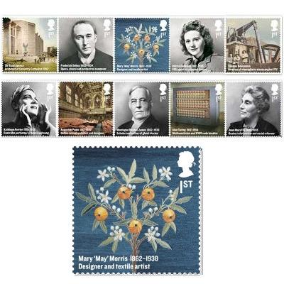 Great Britain 2012 Britons of Distinction series/set 10w MNH