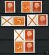 alle combinaties uit postzegelboekje 11