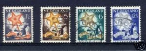 261-264 children stamps 1933 used