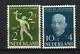 Netherlands 647-648 National Aviation Fund 1954 MNH