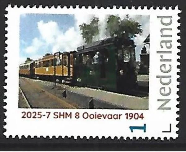 Nederland 2025-7 Trein Train: SHM 8 Ooievaar 1904 postfris/mnh