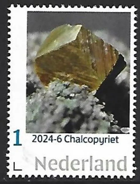 Netherlands 2024-6 Minerals: Chalcopyrite MNH