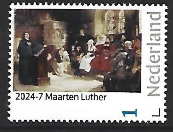 Netherlands 2024-7 Reformation Martin Luther MNH