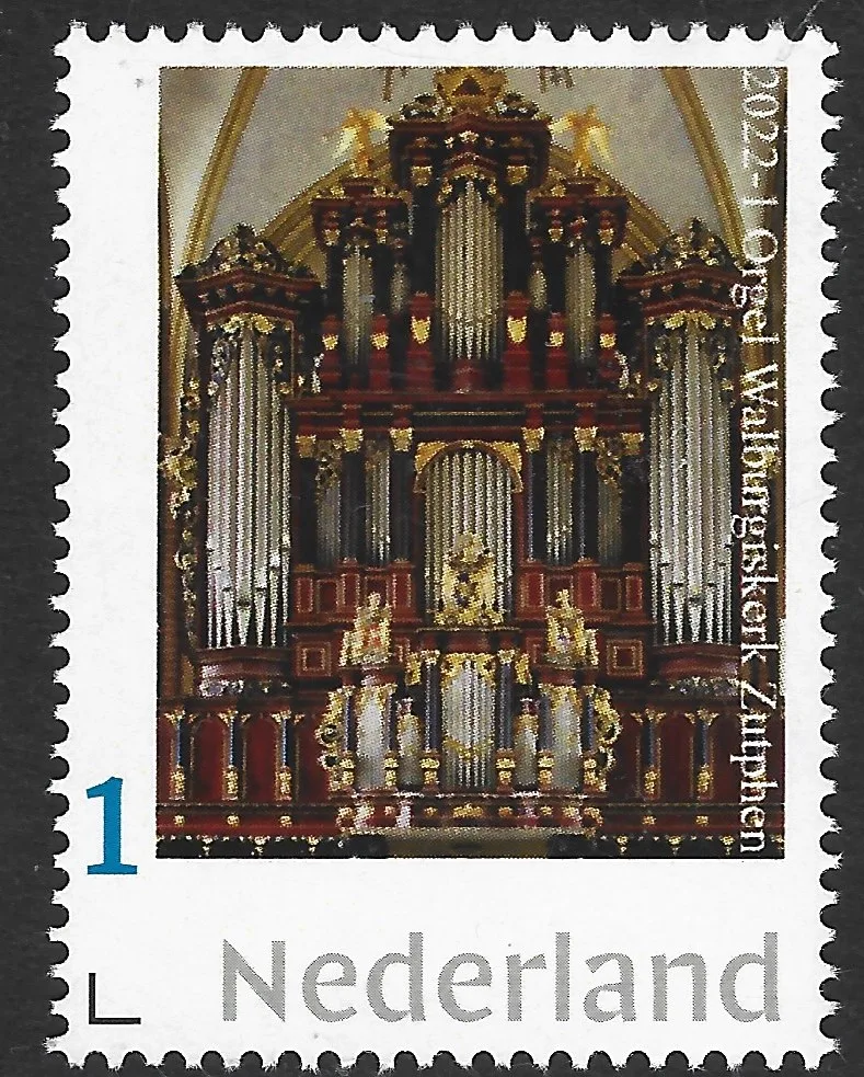 Pays-Bas 2022-1 Orgues : Heinrich Bader Église Walburgis Zuthpen neuf