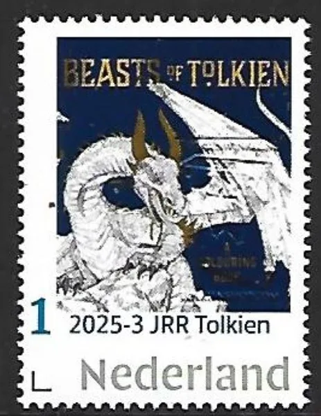 Netherlands 2025-3 Tolkien: Beasts of Tolkien MNH