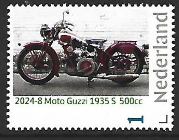 Netherlands 2024-8 Motorcycle: Moto Guz 1935 S 500CC MNH