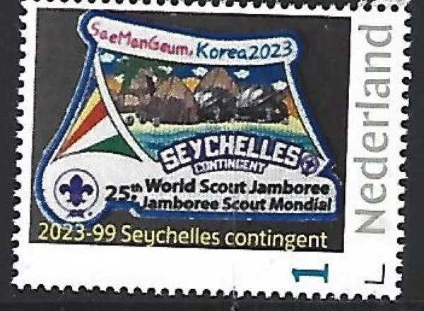 Nederland 2023-99 Scouting Jamboree SeaManGeum Seychelles postfris/mnh