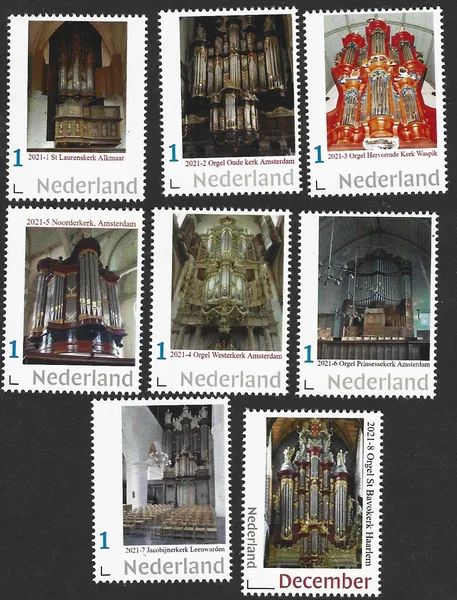 Netherlands 2021 Organ yearset MNH