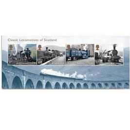 Grande-Bretagne 2012 Anciennes locomotives d'Écosse bloc/feuillet neuf/mnh