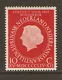 Netherlands 654 Statute of the Kingdom 1954 MNH