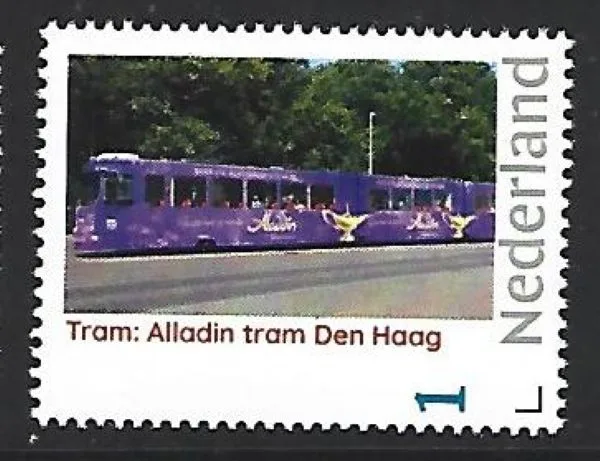Netherlands 2025-7 Tram: Alladin Tram The Hague MNH