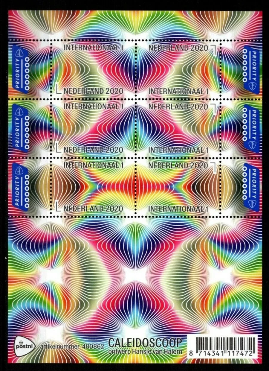 Niederlande 2020 Kaleidoskop 3875-3880 Blöckchen postfrisch