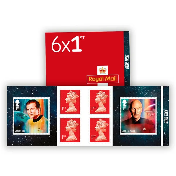 Gr. Britain 2020 Star Trek boekje-booklet 2 postfris/mnh