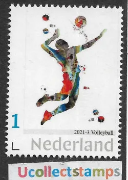 Pays-Bas 2021-3 Volleyball - sport du volley-ball neuf