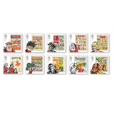 GREAT BRITAIN 2012 Comics series set MNH