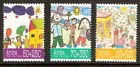 168-170 Kinderzegels, kindertekeningen 1995