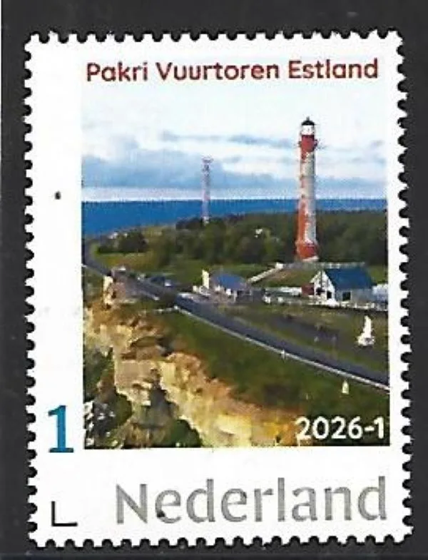 Nederland 2026-1 Vuurtoren Lighthouse; Pakri Lighthouse Estland postfris/mnh