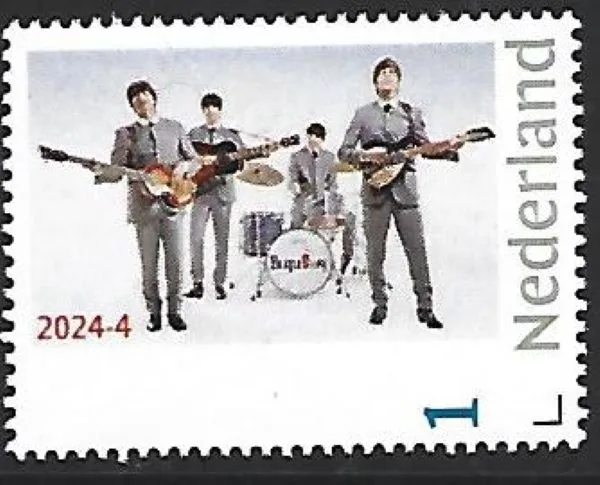 Pays-Bas 2024-4 The Beatles neuf/mnh