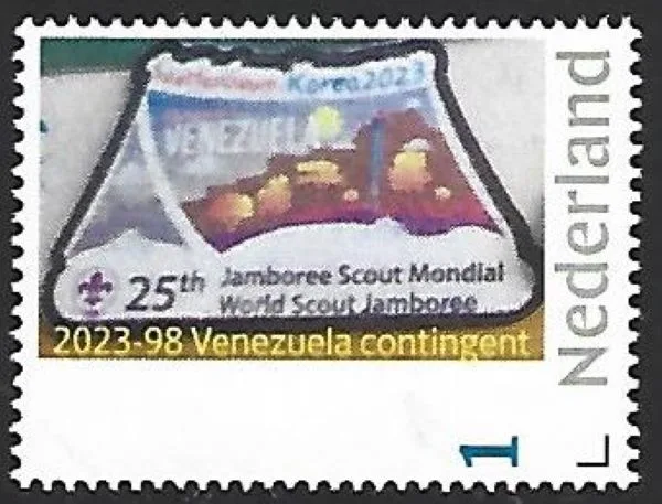 Netherlands 2023-98 Scouting Jamboree SeaManGeum Venezuela MNH