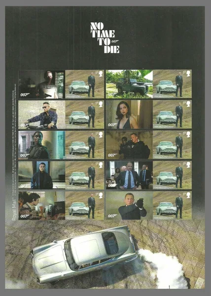 Gr. Britain 2020 James Bond No time to Die Smilervel postfris/mnh