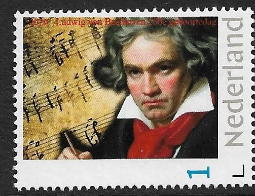 Pays-Bas 2020-1 Ludwig van Beethoven neuf-mnh