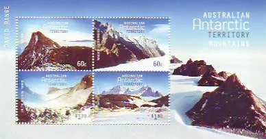 2013 AAT Bergen block-m/s MNH