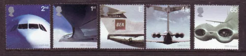 Gr.Britain 2002 Vliegtuigen - Airliners postfris.mnh