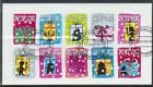 Netherlands 2684-2693 December stamps connected 2009 used